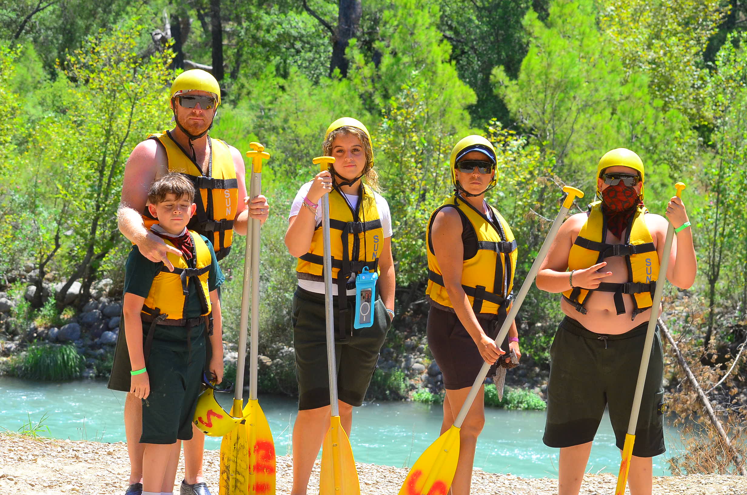 Sun Rafting
